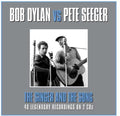 the album cover for Pete Seeger / Dyaln,Bob - Singer & the Song