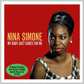 the album cover for Nina Simone - My Baby Just Cares for Me