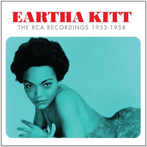 the album cover for Eartha Kitt - RCA Recordings 1953-1958