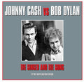 the album cover for Johnny Cash & Bob Dylan - Singer & the Song