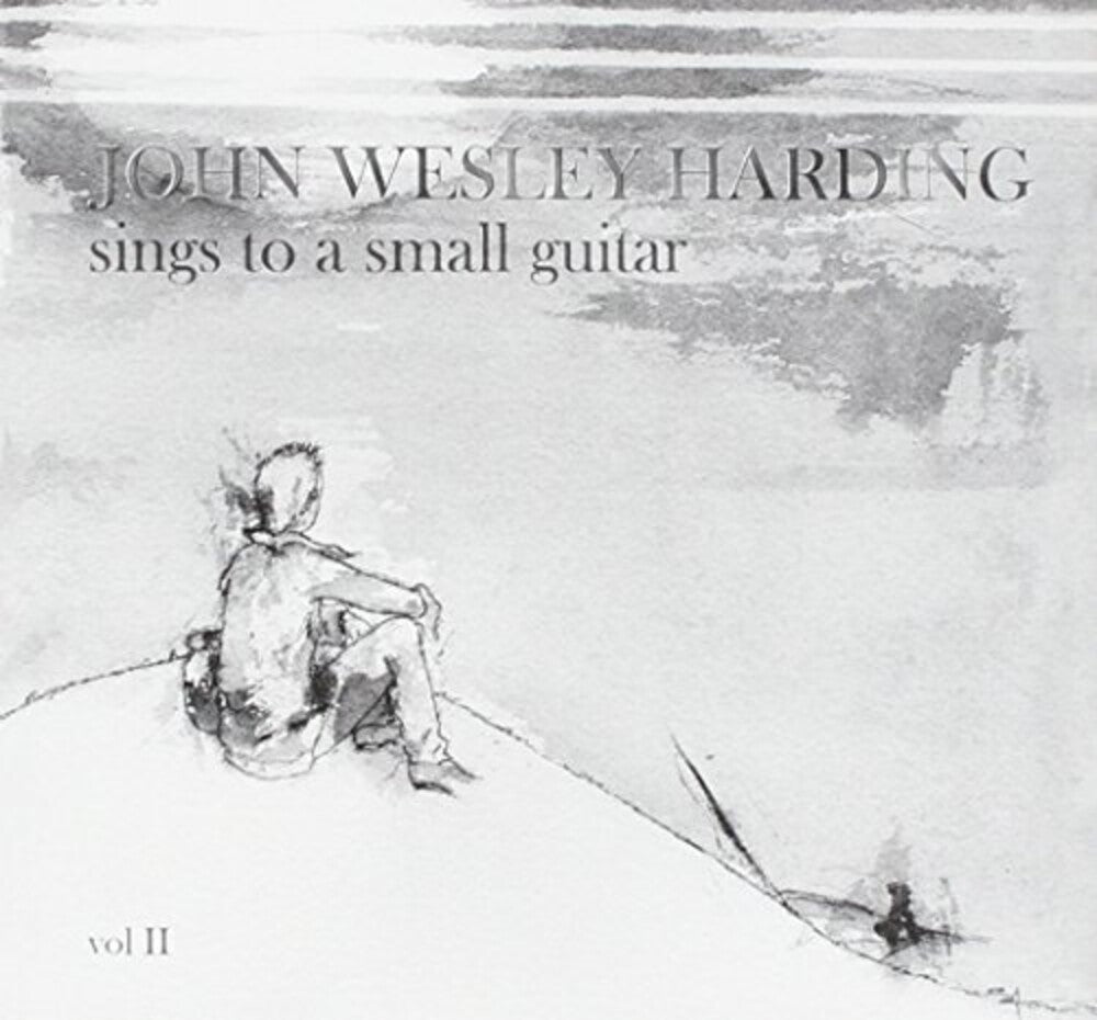 the album cover for John Wesley Harding - Sings to a Small Guitar 2