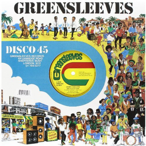 the album cover for Johnny Osbourne - Give A Little Love