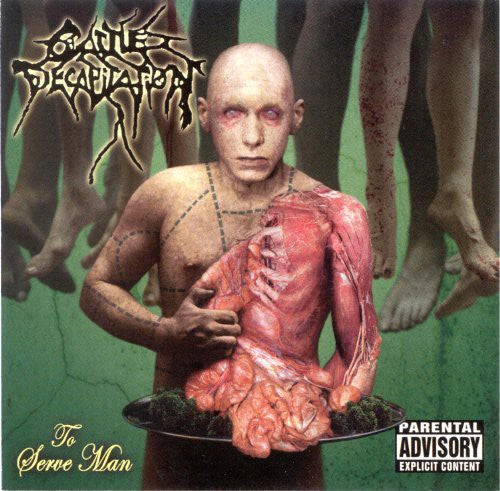 the album cover for Cattle Decapitation - To Serve Man