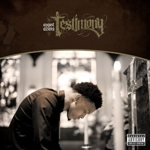 the album cover for August Alsina - Testimony