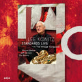 the album cover for Lee Konitz - Standards Live at the Village Vanguard