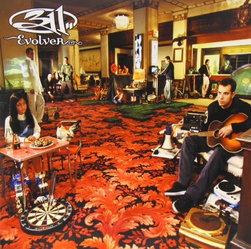 the album cover for 311 - Evolver