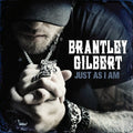 the album cover for Brantley Gilbert - Just As I Am