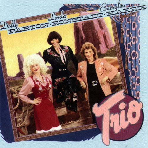 the album cover for Linda Ronstadt - Trio [LP]