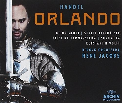 the album cover for Handel / Bejun Mehta / Jacobs,Rene - Handel / Mehta, Bejun / Jacobs, Rene : Orlando