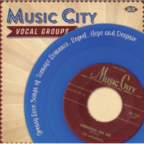 the album cover for Music City Vocal Groups / Various Uk - Music City Vocal Groups / Various