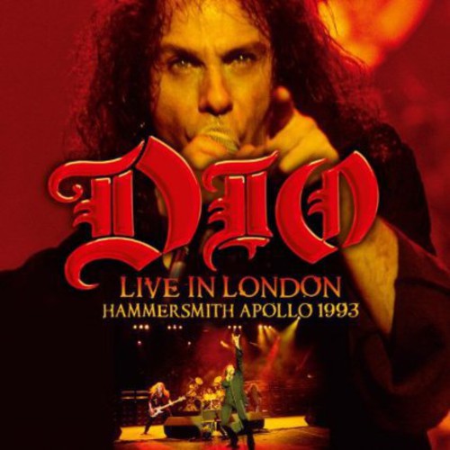 the album cover for Dio - Live in London Hammersmith Apollo 1993