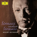 the album cover for Strauss Conducts Strauss Mozart/Beethoven / Var - Strauss Conducts Strauss (Mozart/Beethoven) / Various
