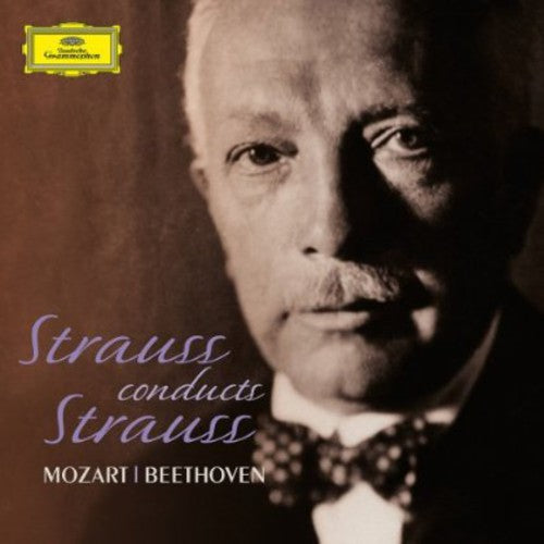 the album cover for Strauss Conducts Strauss Mozart/Beethoven / Var - Strauss Conducts Strauss (Mozart/Beethoven) / Various