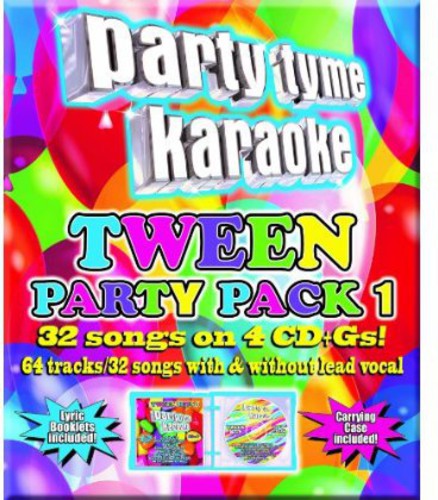 the album cover for Party Tyme Karaoke - Party Tyme Karaoke: Tween Party Pack / Various