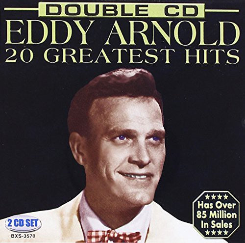 the album cover for Eddy Arnold - 20 Greatest Hits