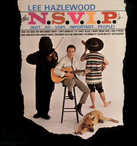 the album cover for Lee Hazlewood - N.S.V.I.P.'s (Not So Very Important People)