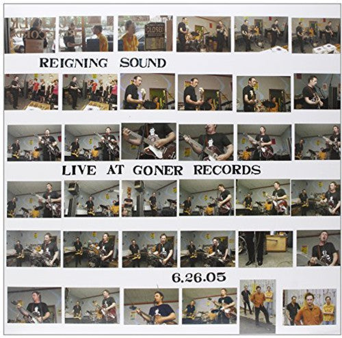 the album cover for Reigning Sound - Live At Goner Records [Vinyl]