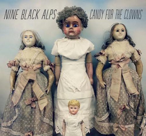 the album cover for Nine Black Alps - Candy for the Clowns