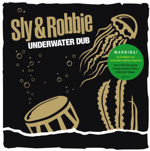 the album cover for Sly & Robbie - Underwater Dub