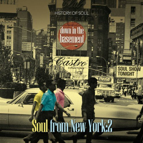 the album cover for Down In The Basement S 2 / Various Uk - Down in the Basement: Soul from New York Vol 2