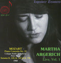the album cover for W Mozart A / Argerich / Maag - Martha Argerich 1