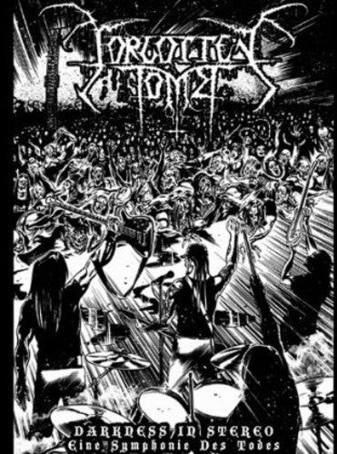 the album cover for Forgotten Tomb - Darkness in Stereo: Eine Symphonie Des Todes