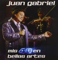 the album cover for Juan Gabriel - Mis 40 en Bellas Artes