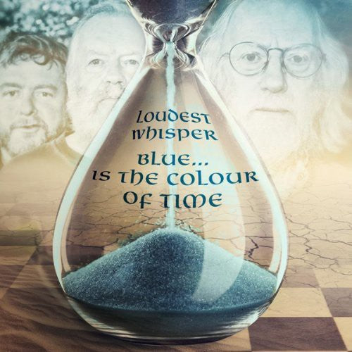 the album cover for Loudest Whisper - Blue Is the Colour of Time