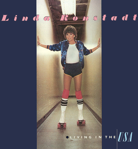 the album cover for Linda Ronstadt - Living in the USA