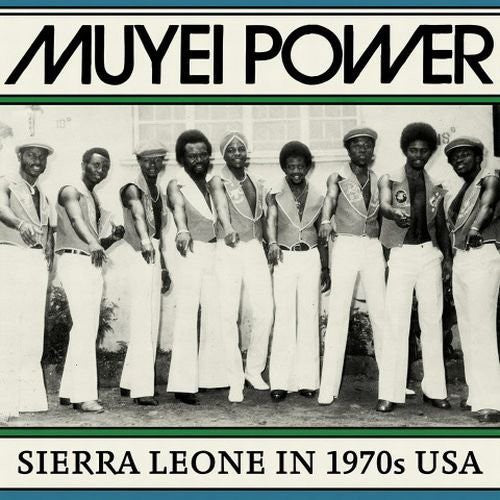 the album cover for Muyei Power - Sierre Leone in 1970s USA