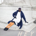 the album cover for LE1F - Hey