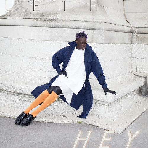 the album cover for LE1F - Hey