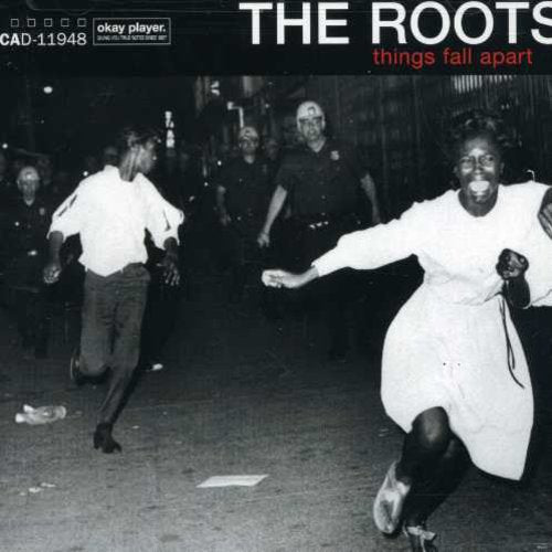 the album cover for The Roots - Things Fall Apart