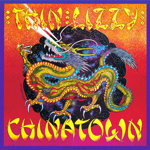 the album cover for Thin Lizzy - Chinatown [Limited Edition Vinyl]