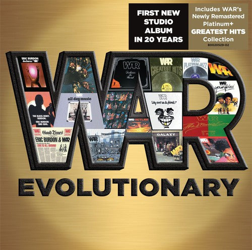 the album cover for War - Evolutionary