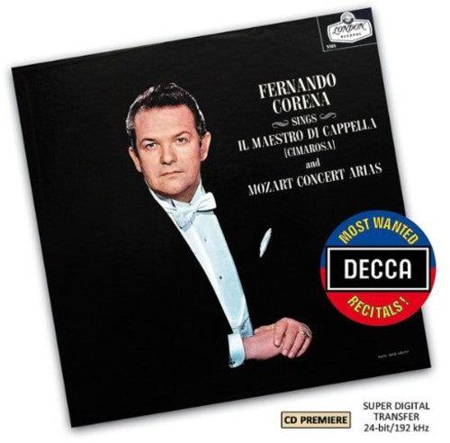 the album cover for Corena / Erede / Orchestra Dell Accademia Nazional - Most Wanted Recitals: A Recital of Mozart Bass Arias