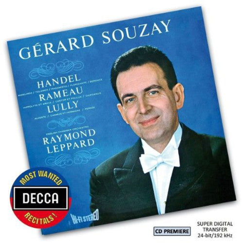 the album cover for Souzay / Leppard / English Chamber Orchestra - Most Wanted Recitals: Gerald Souzay - Handel Ramea