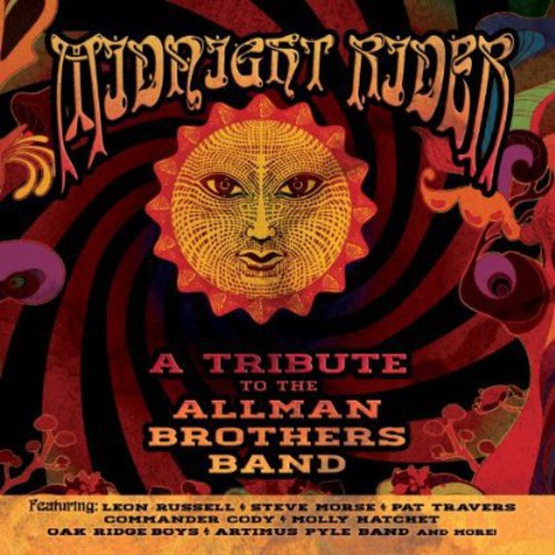 the album cover for Midnight Rider Tribute To The Allman / Various - Midnight Rider Tribute to the Allman
