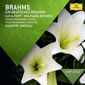 the album cover for Popp / Brendel / Sinopoli / Czech Phil Orch - Popp / Brendel / Sinopoli / Czech Phil Orch : Virtuoso: Brahms - Ein Deutsches Requiem