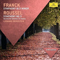 the album cover for Bernstein / Orchestre National De France - Bernstein / Orchestre National de France : Virtuoso: Franck - Symphony in D minor / Roussel