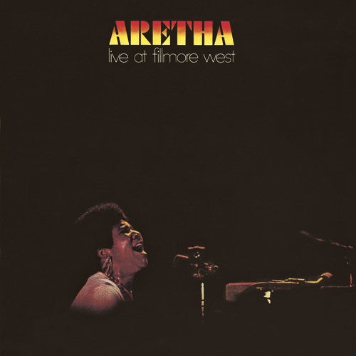 the album cover for Aretha Franklin - Aretha Live At Fillmore West (Uk)