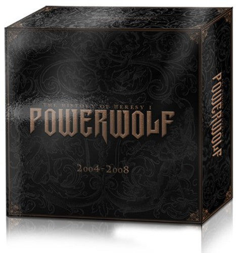the album cover for Powerwolf - The History Of Heresy I: 2004 - 2008