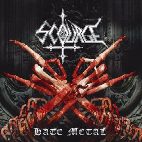 the album cover for Scourge - Hate Metal