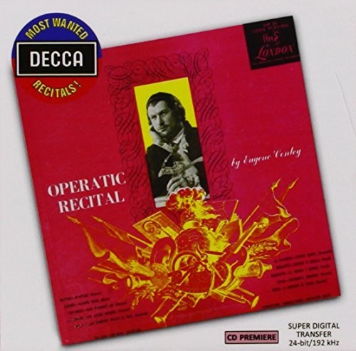 the album cover for Conley / Erede / New Symphony Orchestra - Most Wanted Recitals: Operatic Recital By Eugene