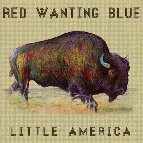 the album cover for Red Wanting Blue - Little America