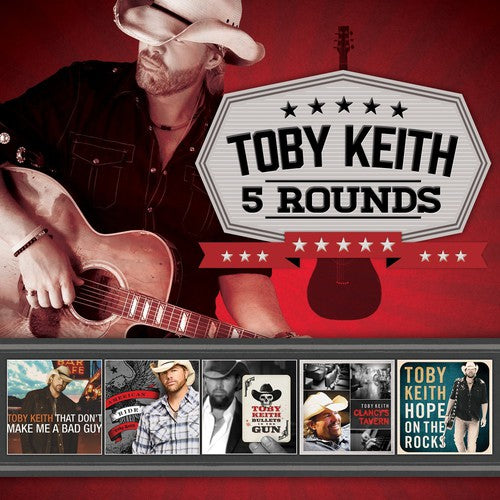 the album cover for Toby Keith - 5 Rounds
