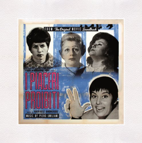 the album cover for I Piaceri Proibiti / OST Blue Ltd Ogv - I Piaceri Proibiti / O.S.T. (Blue) [Limited Edition] [180 Gram]