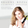 the album cover for Brahms - Clarinet Sonatas