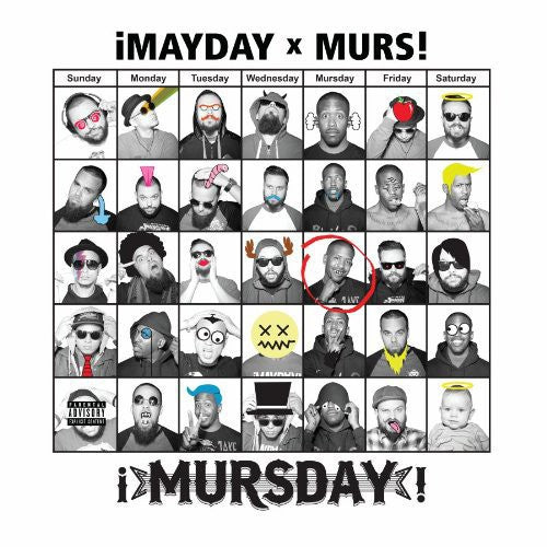 the album cover for Murs - Mursday