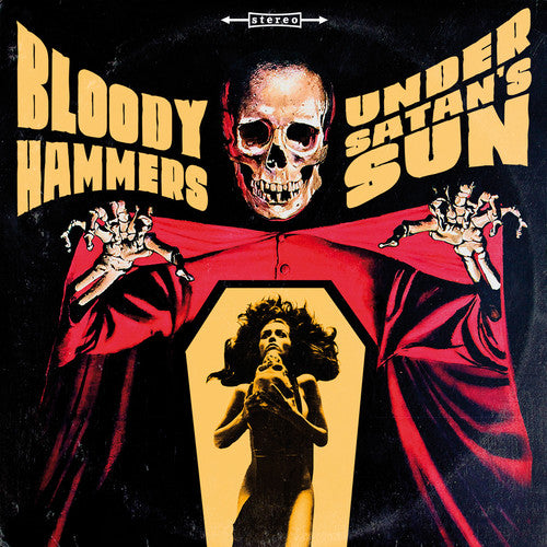 the album cover for Bloody Hammers - Under Satans Sun
